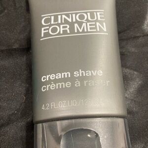 Clinique for men cream shave 4.2 oz/ brand new sealed